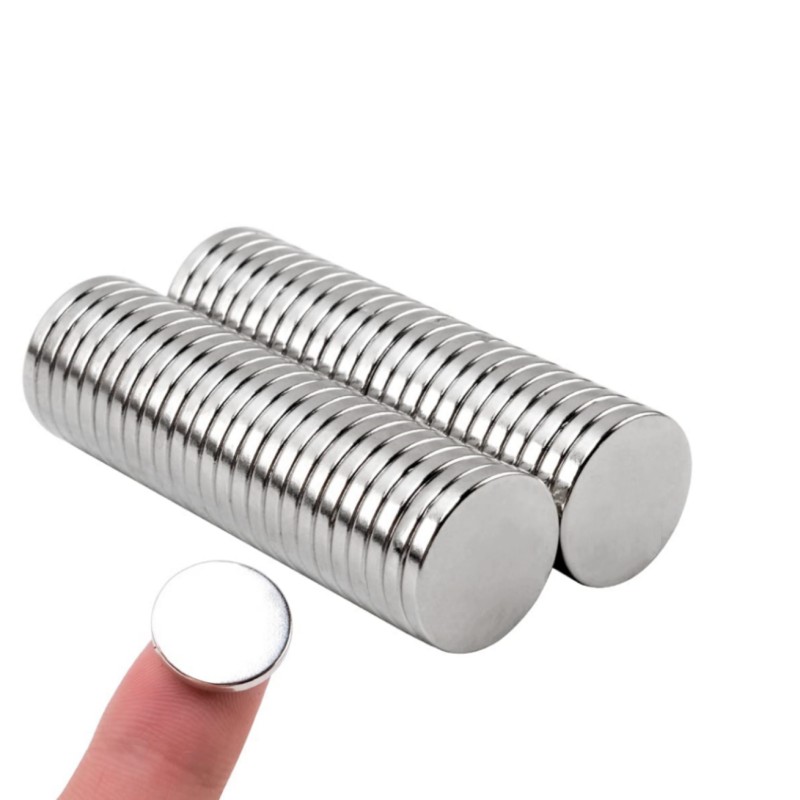 Super Strong N52 Nickel Coating Round Neodymium Magnets