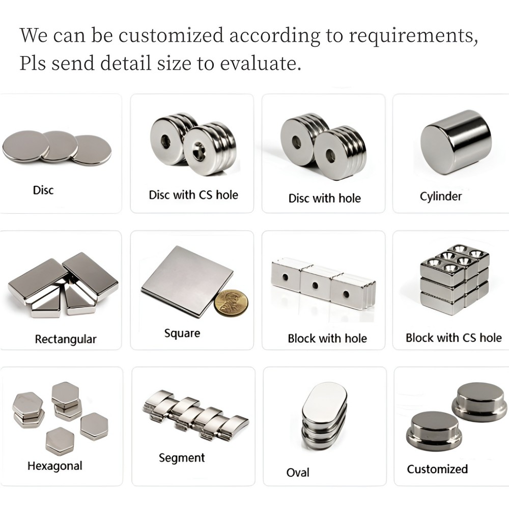 customized industrial neodymium magnets