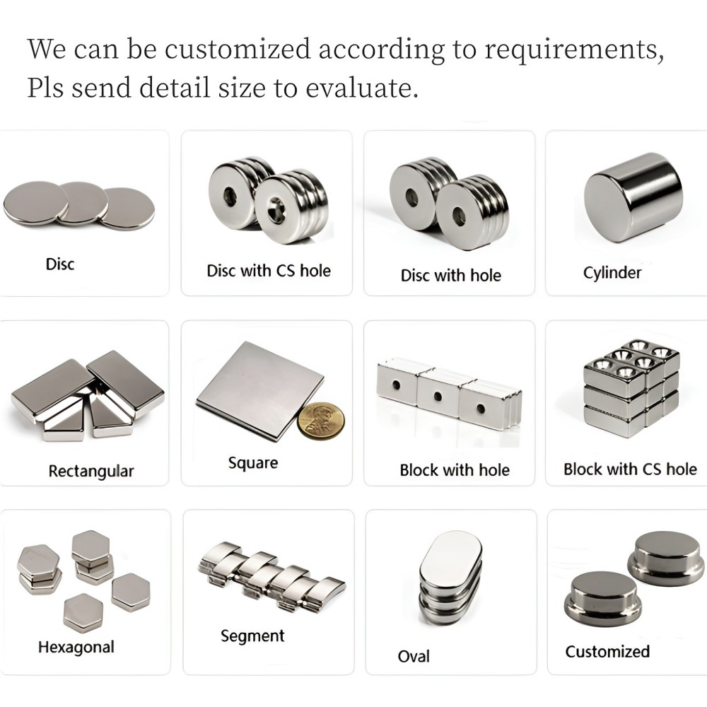 custom size neodymium magnets