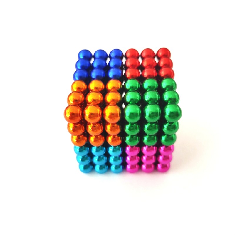 rainbow magnetic balls 5mm