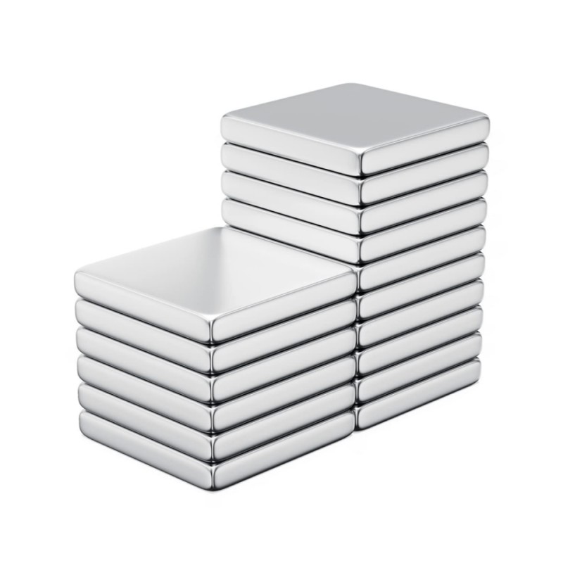 Super Strong Neodymium Square Block Magnets 20x20x3mm