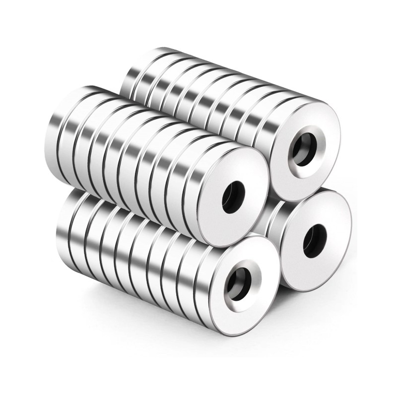 permanent round neodymium magnets with countersunk