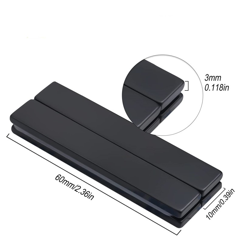 60x10x3 neodymium bar magnets