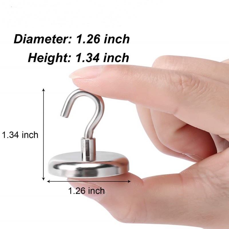 1.34x1.26 inch magnetic hooks