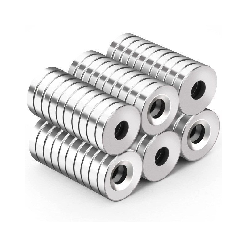 Small Countersunk Hole Neodymium Magnets For Crafts DIY