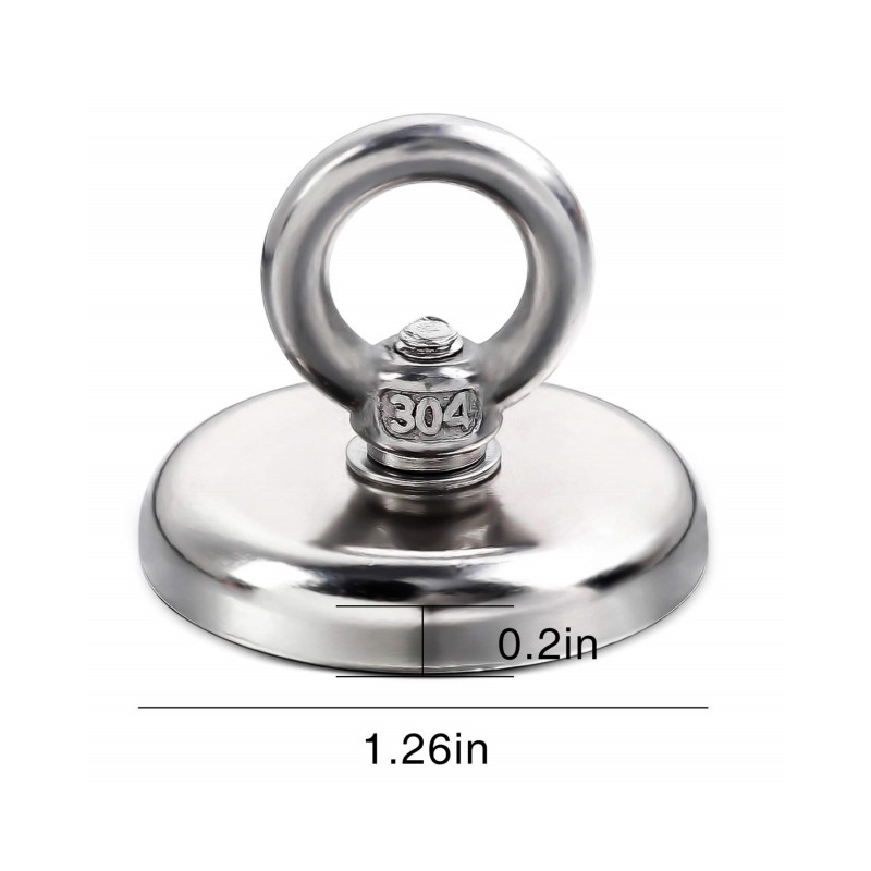 super strong 1.26inch fishing magnets