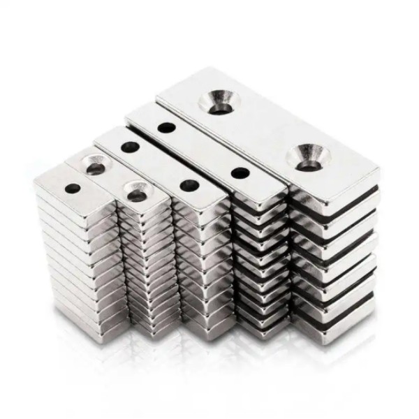 block countersunk magnet