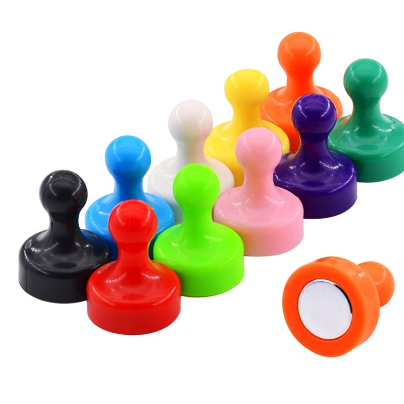 colorful magnetic push pin in bulk