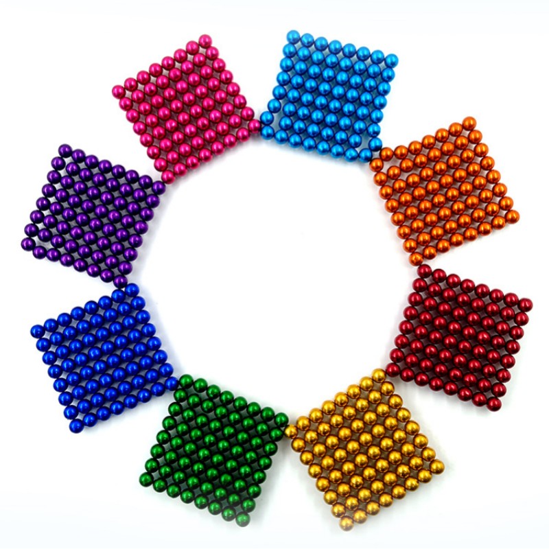 rainbow neodymium magnet balls in bulk