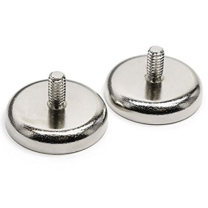 round pot magnet with internal thread