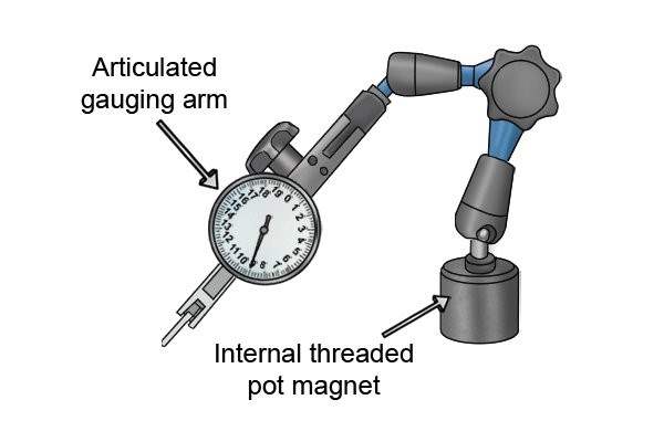 internal threaded pot magnet