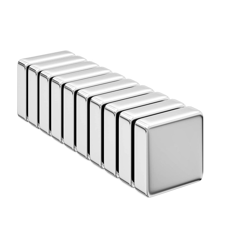 Heavy Duty Rare Earth Square Shape Neodymium Magnets