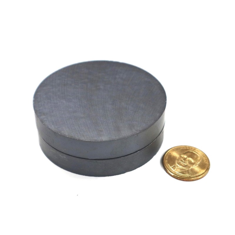 strong black round ferrite magnets