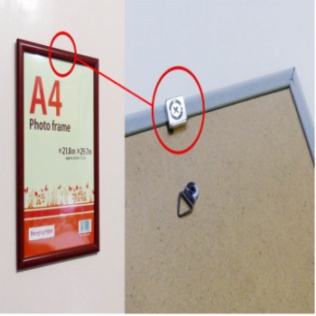 countersunk magnet hangs signs