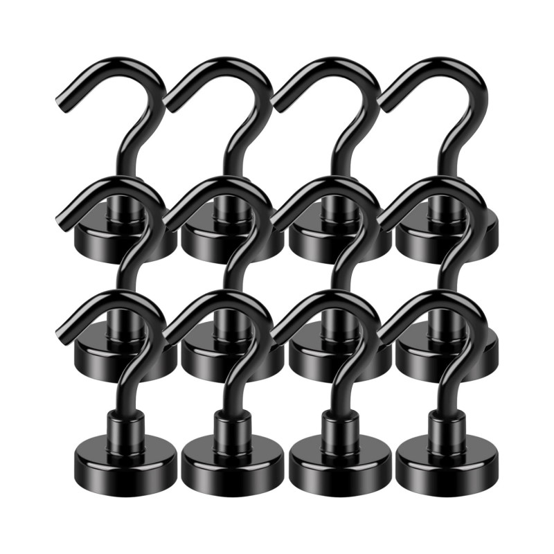 high quality black magentic hooks