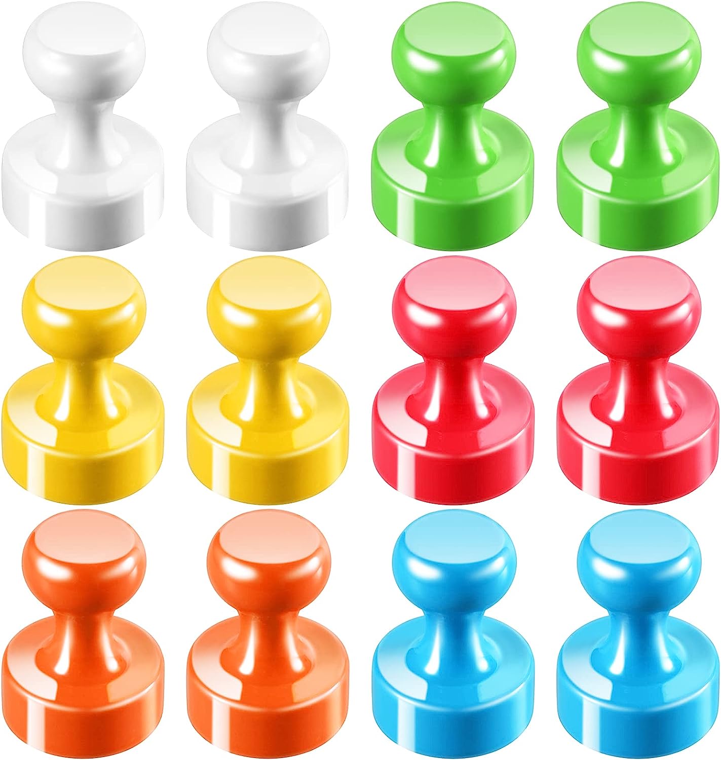 custom colorful magnetic push pins