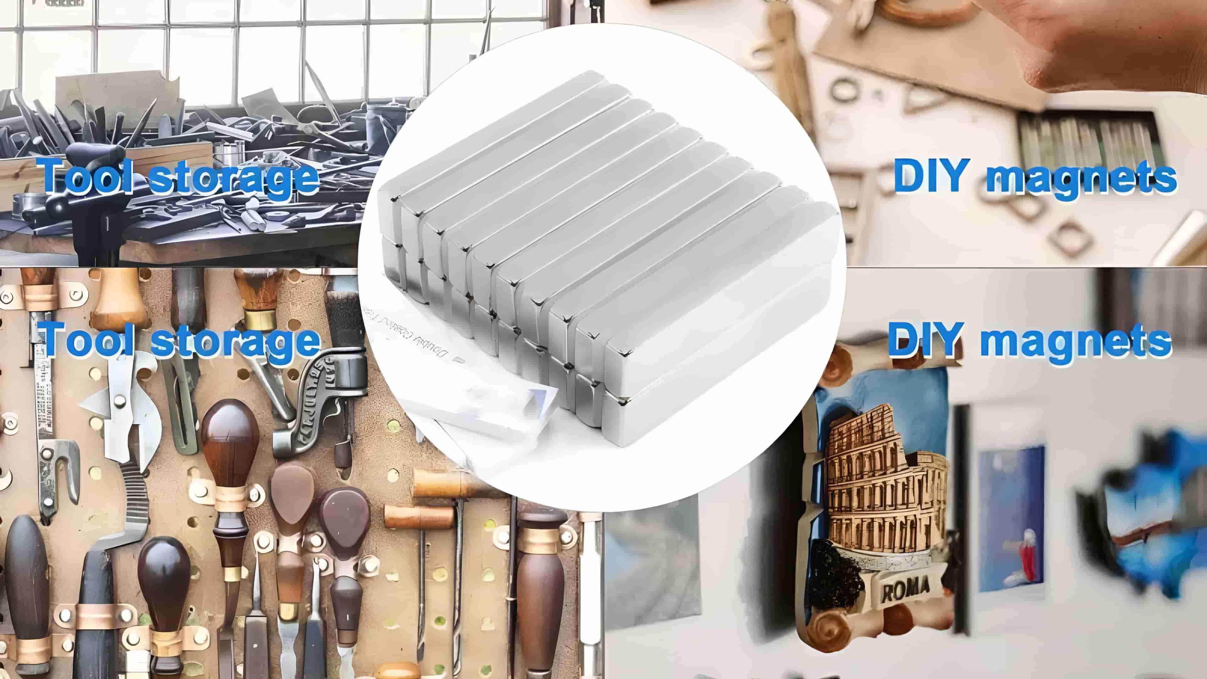 different uses of self adhesive magnets