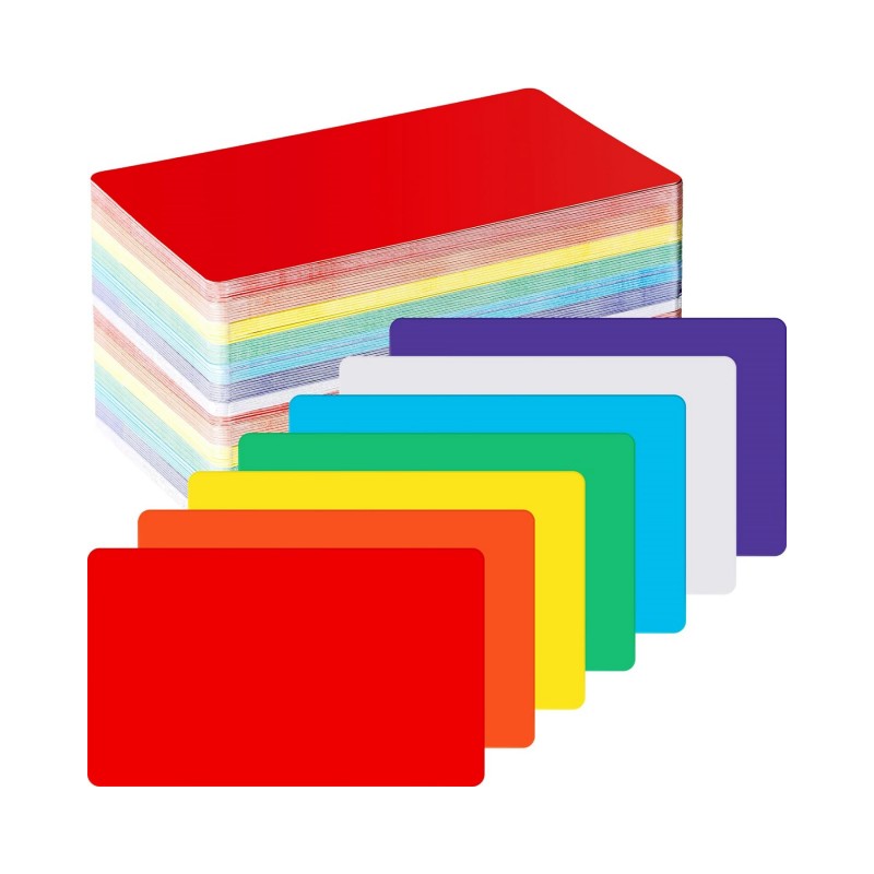 48Pcs Reusable Colorful Dry Erase Magnetic Labels Stickers