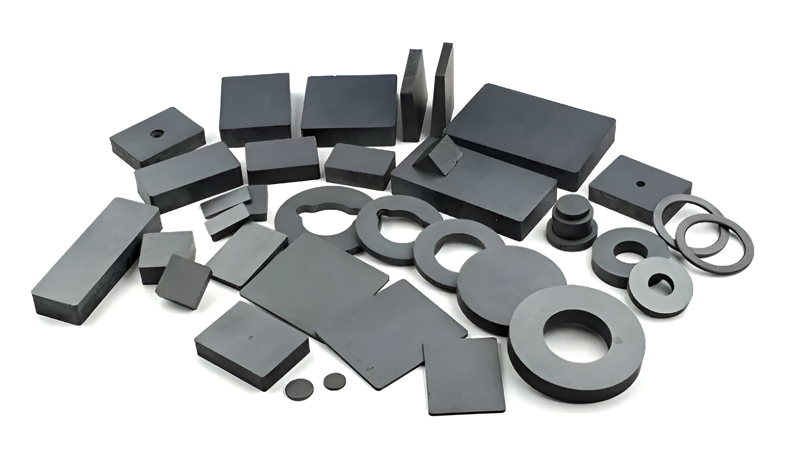 custom different shape ferrite magnet