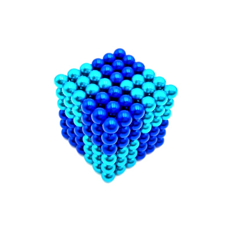 216pcs 5mm blue magnetic balls toy