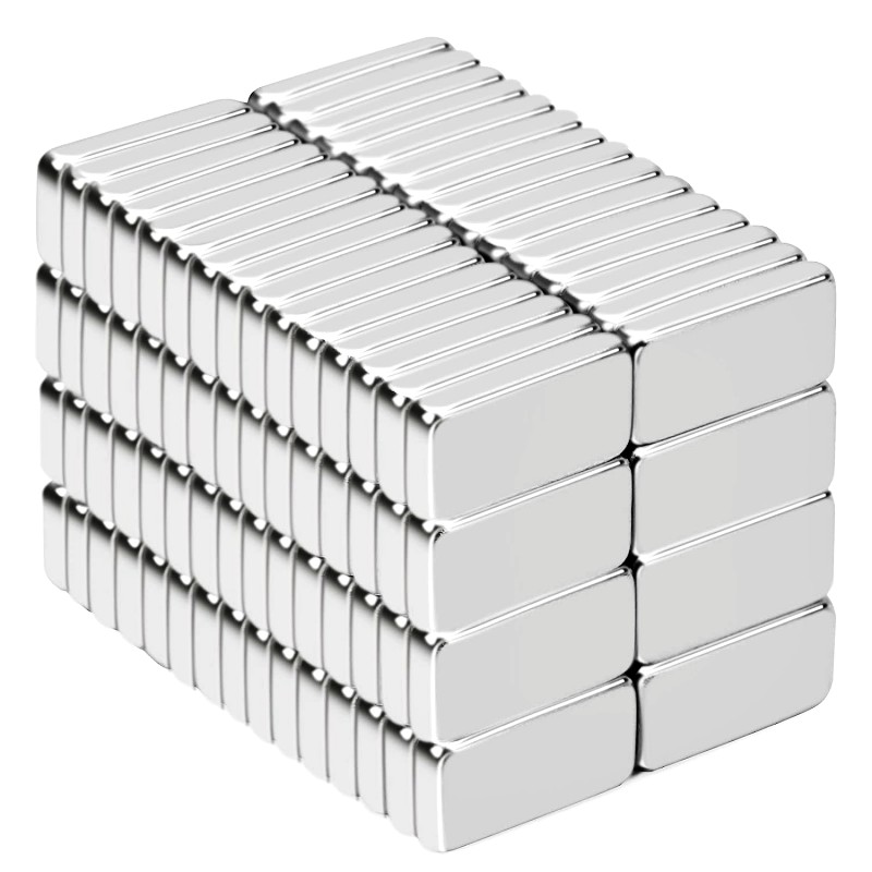 Super Strong Nickel Coated Neodymium Block Rare Earth Magnets