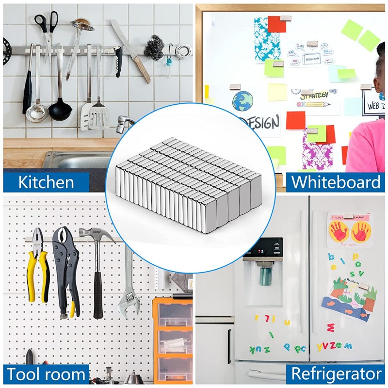block magnets for cabinets refrigerator kitchen tool storage