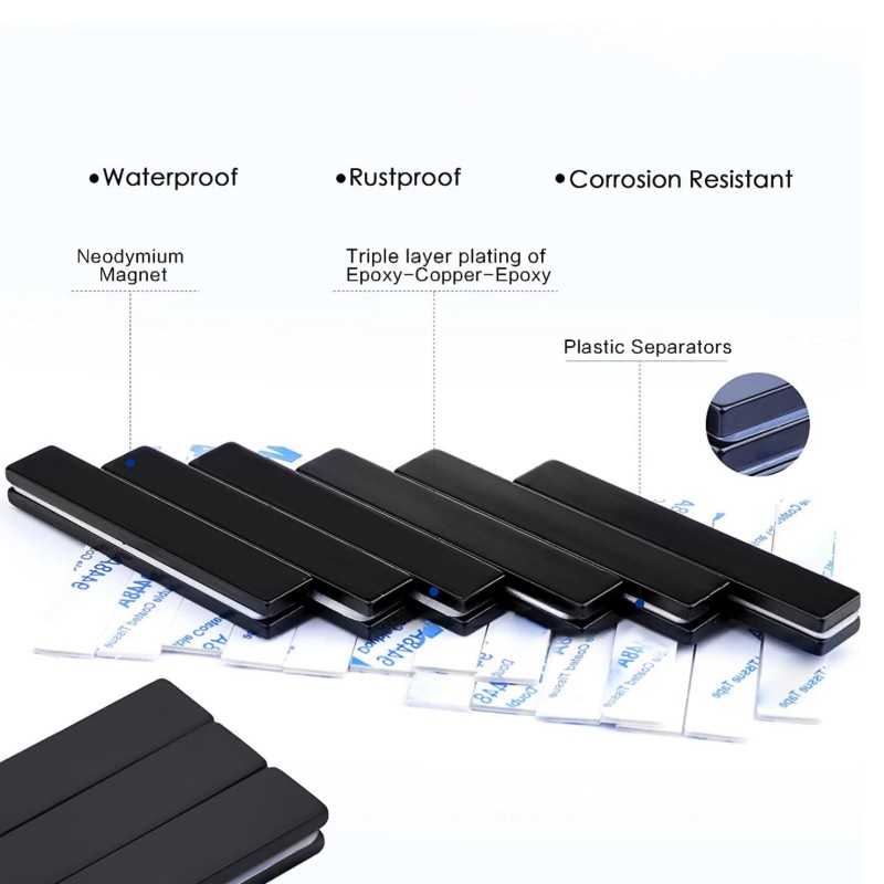 epoxy coated bar neodymium magnets