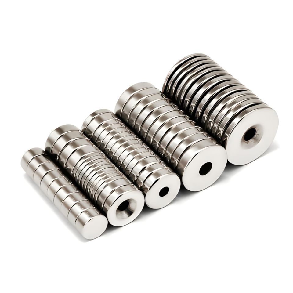 round countersunk neodymium magnet