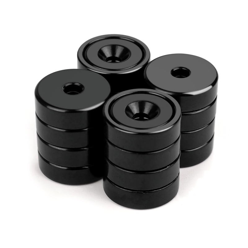 round shape rare earth neodymium pot magnet