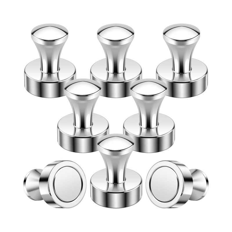 silver push pins magnets in bulk