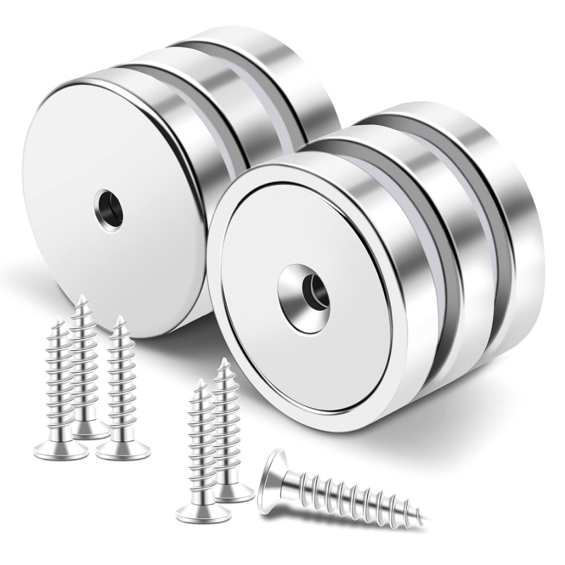 strong neodymium countersunk cup magnets