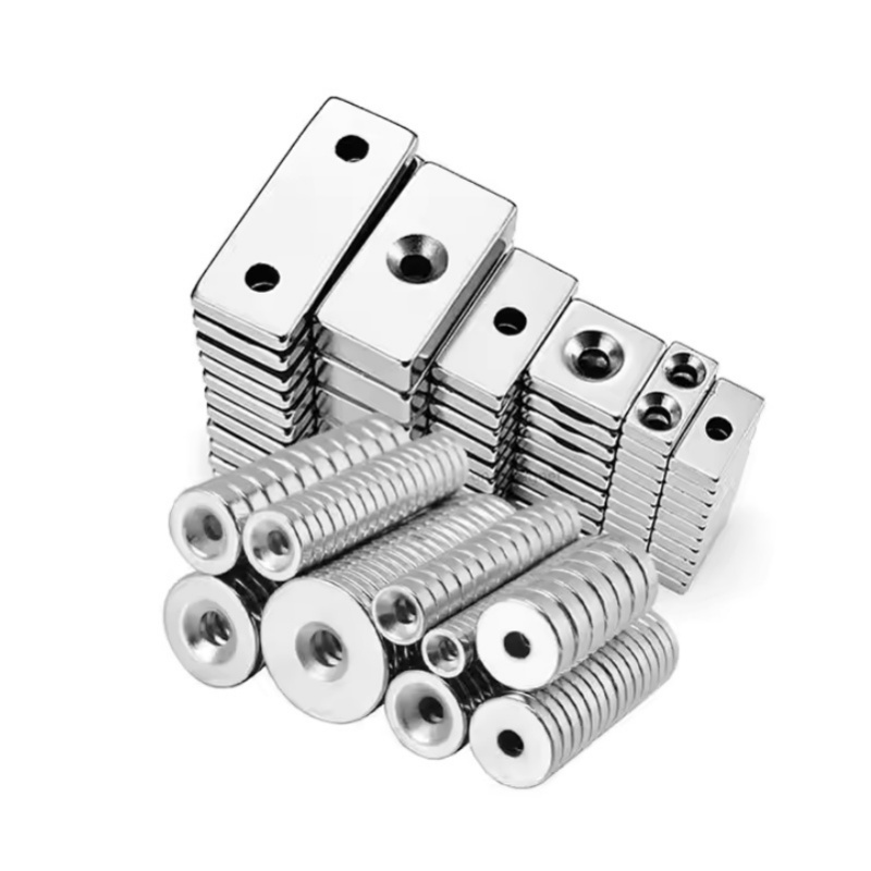 countersunk hole neodymium magnets