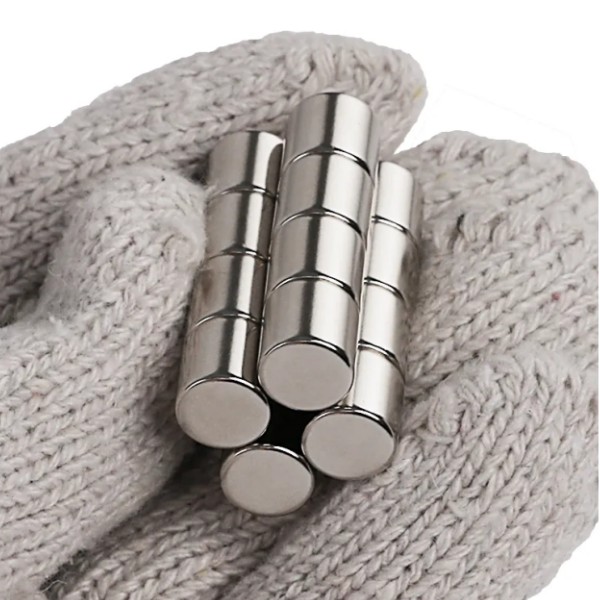 Sliver color round magnets