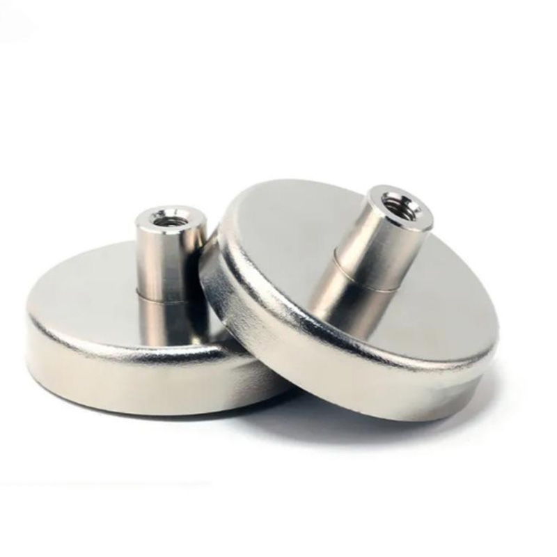 Practical New Type Pot Magnet With Internal Thread