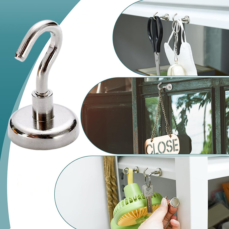 pot magnet with hook for hanging