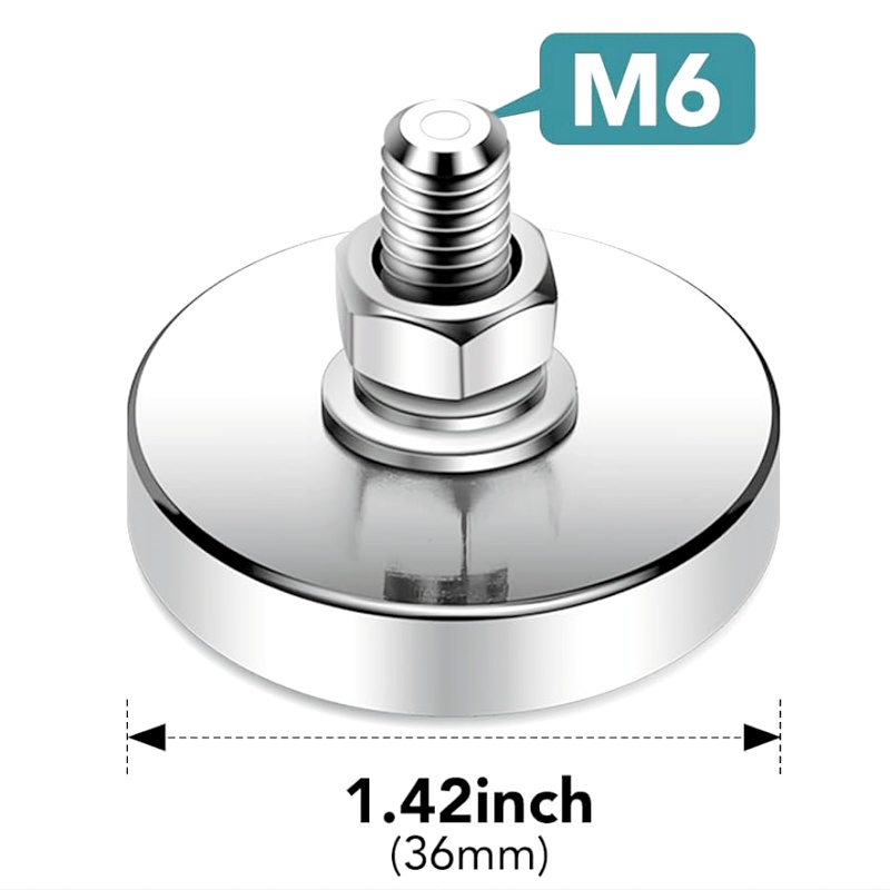 round shape rare earth neodymium pot magnet