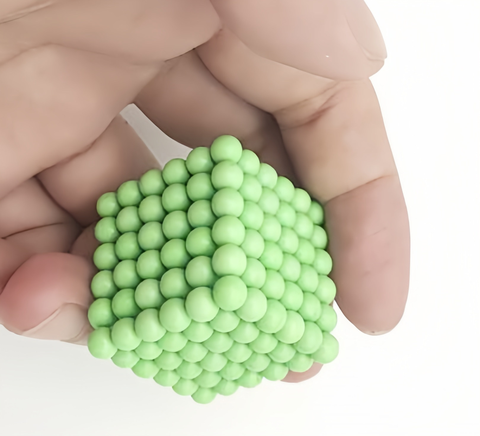 Fluorescent Green Magnetic Balls Set For Adult Children