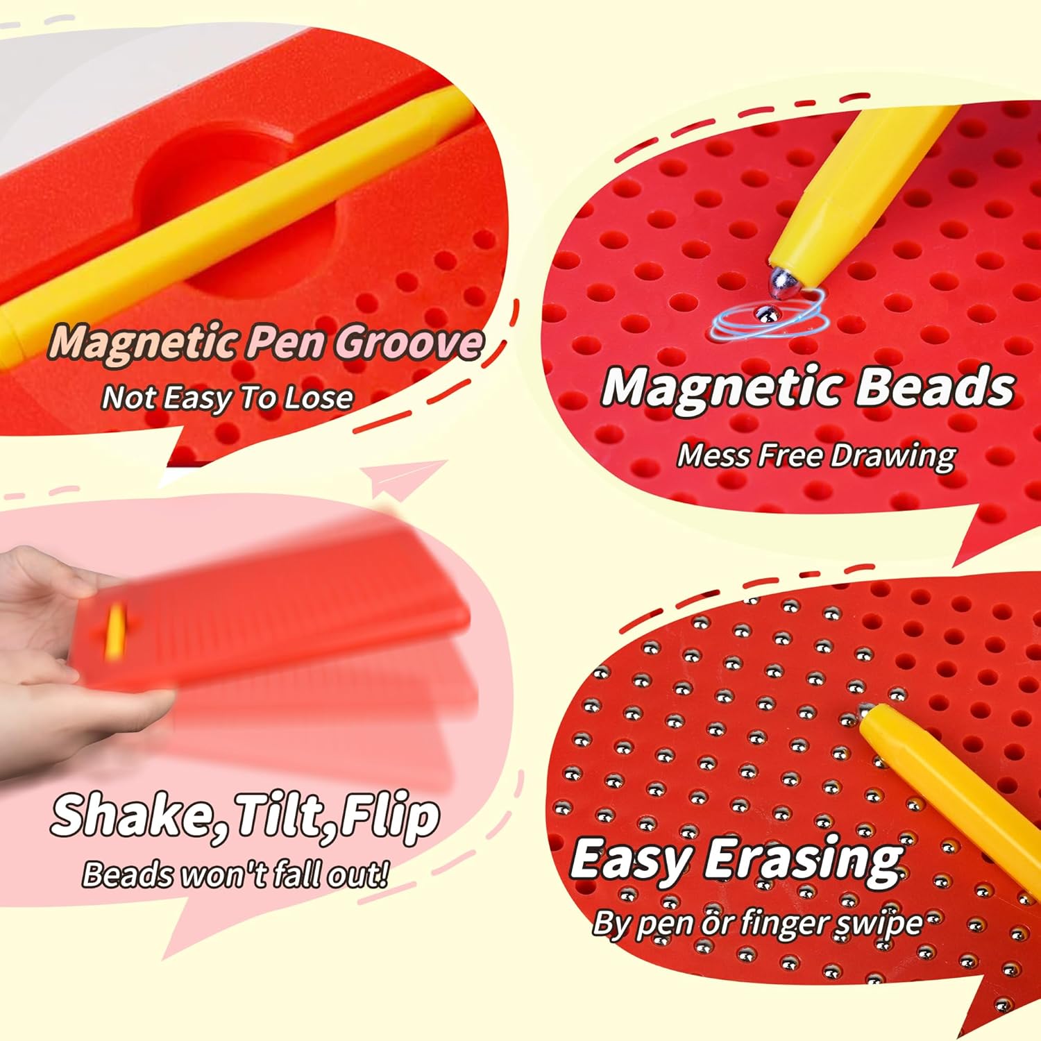 Portable Educational Toy Magnetic Drawing Board For Kids
