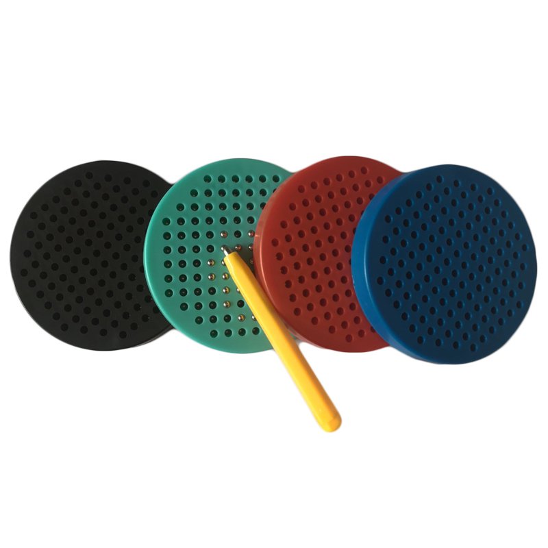 Colorful round magnetic board for drawing