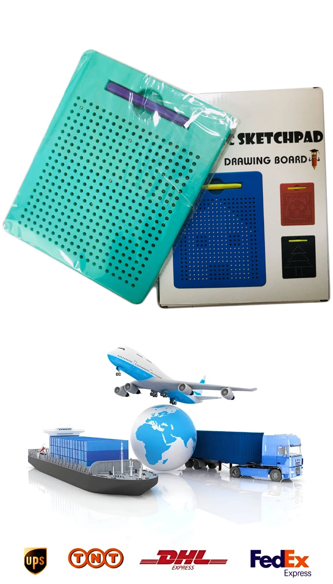 Wholesale children's teaching magnetic board