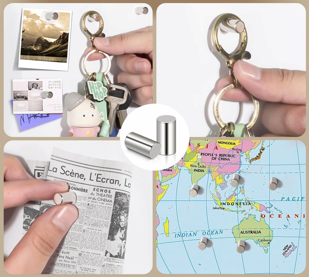 multi-use round magnets for science diy craft kitchen office 