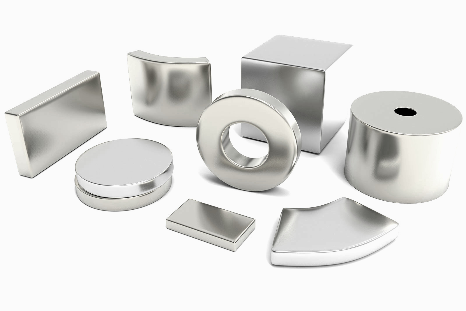 Factory custom nickel coated magnet