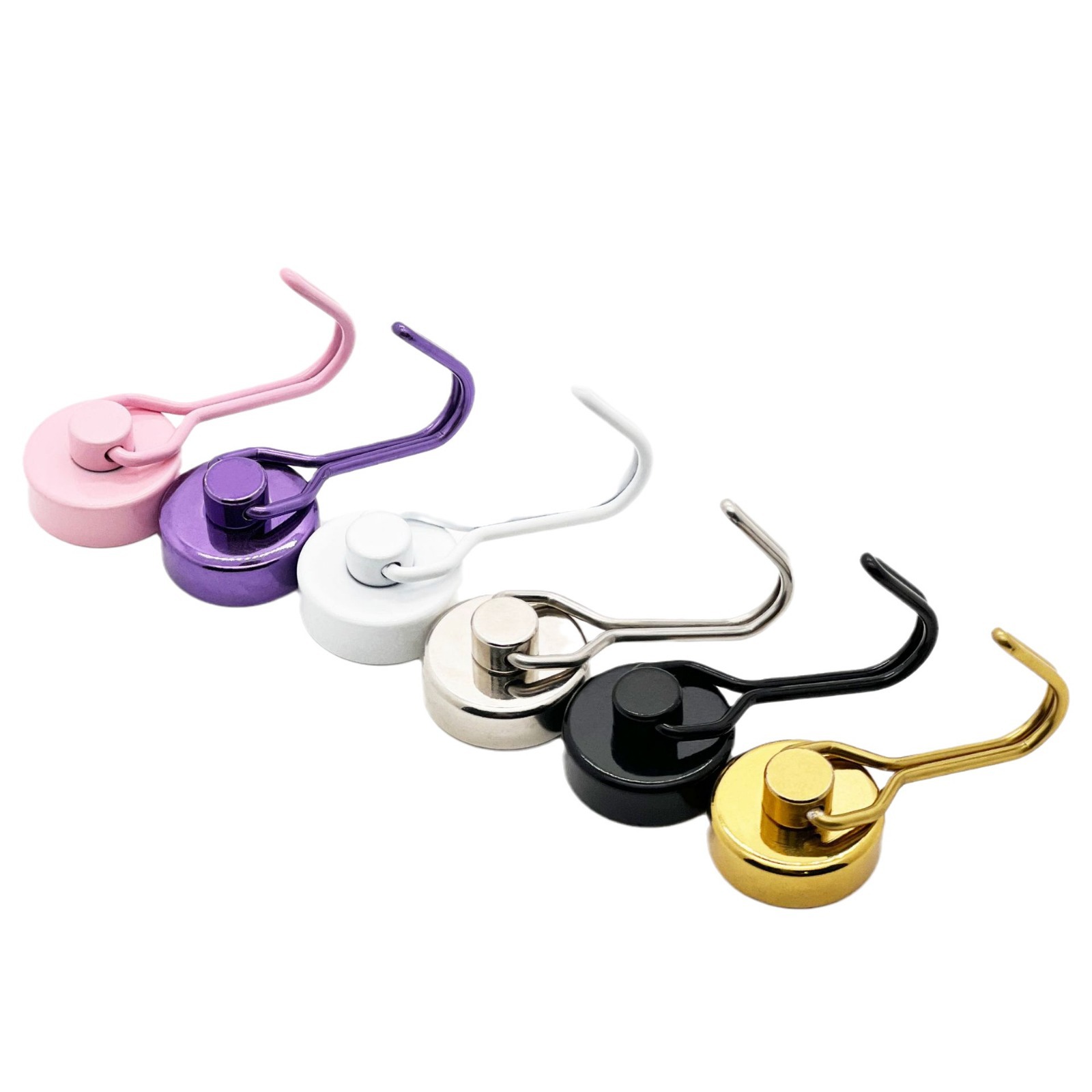 Colorful office used tools magnetic hooks