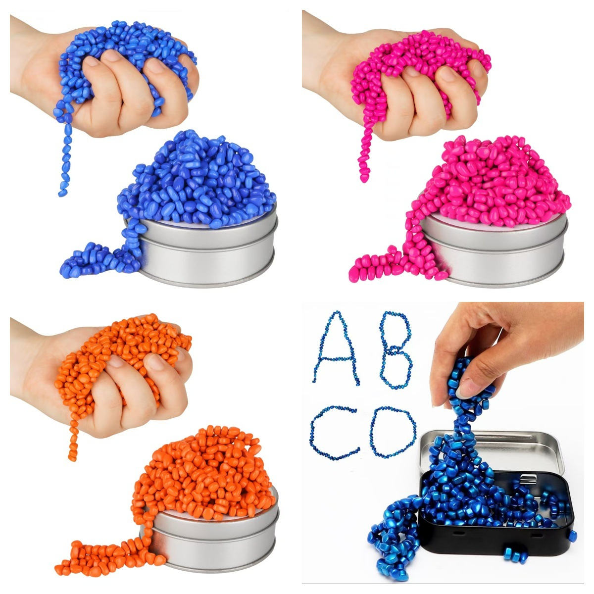 Magnetic Putty Pebbles Fidget Office Desk Toy