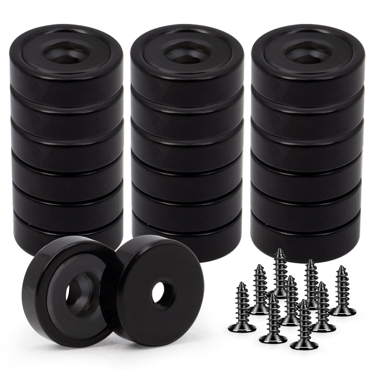 Waterproof Epoxy Coated Pot Magnets