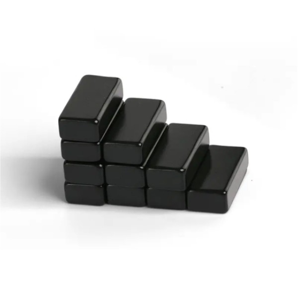 black epoxy block neodymium magnet