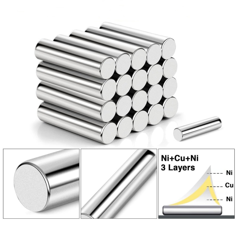nicuni coating strong round magnets