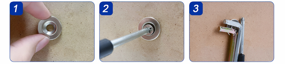 disc countersunk hole magnets