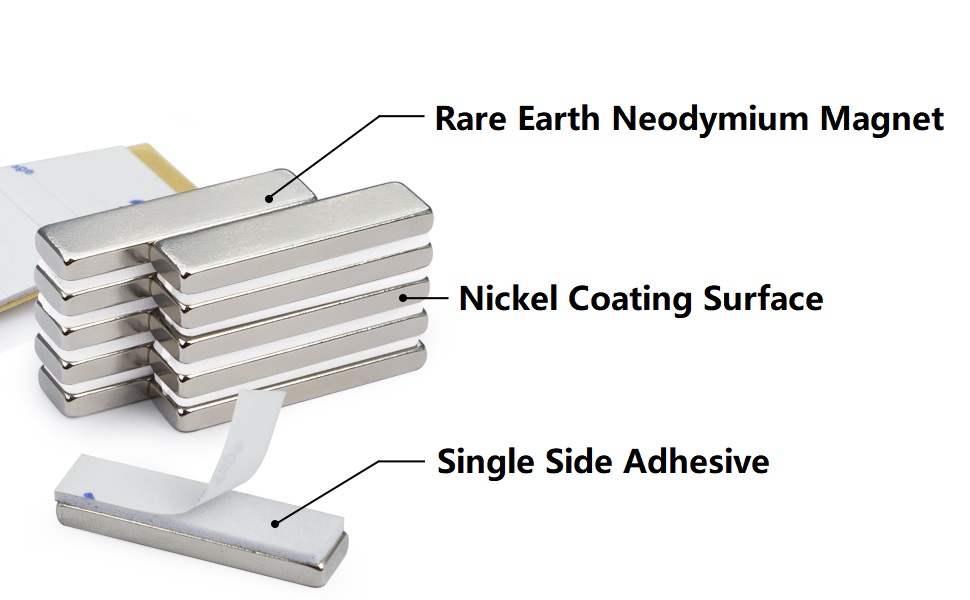 Rare earth neodymium magnets with nickel plating
