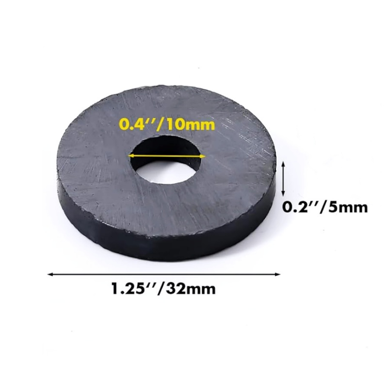 ring shape ferrite craft magnets